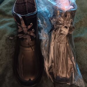 Charter Club Black Winter & Rain Boots size 11
